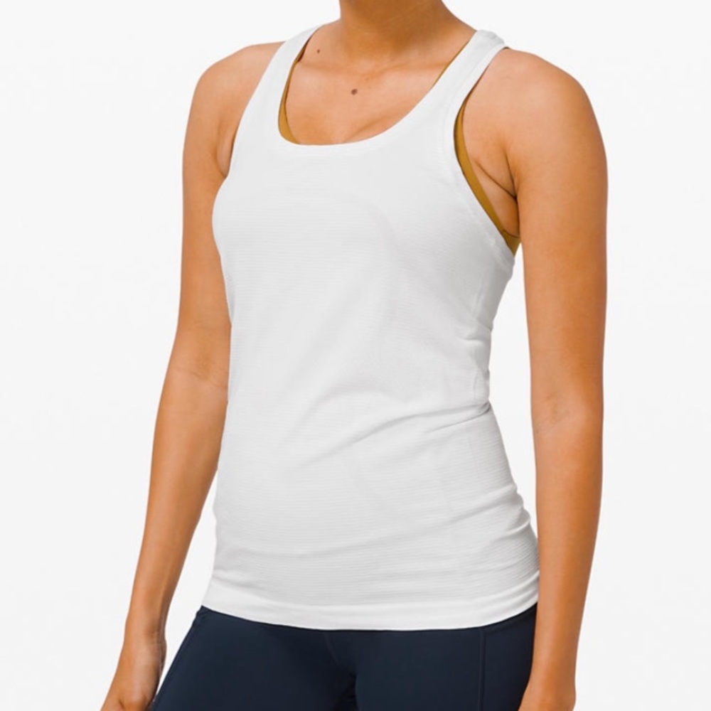 Lululemon White Swiftly Tech Racerback